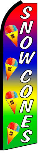 Sno Cone Swooper Flag